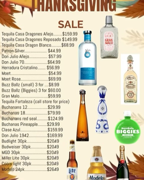 Esoeciales para estos dias de Fiesta