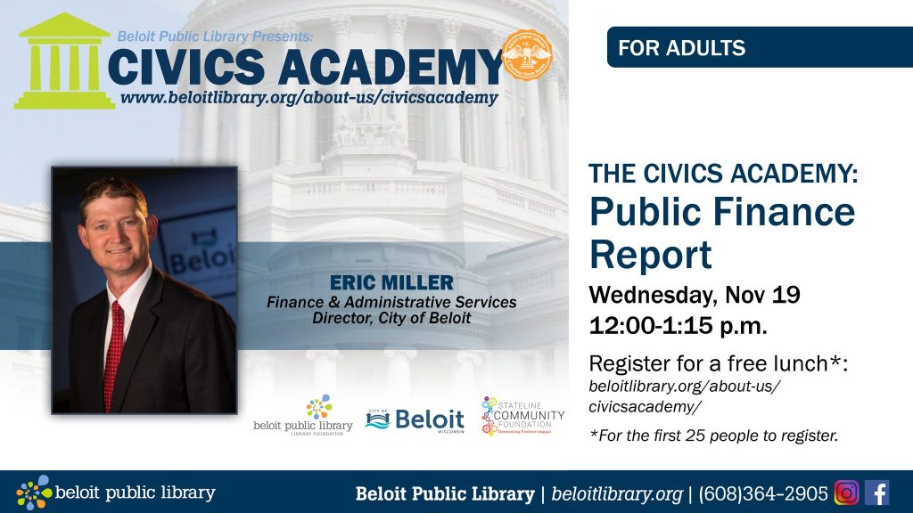 Evento inportante en la Biblioteca de Beloit